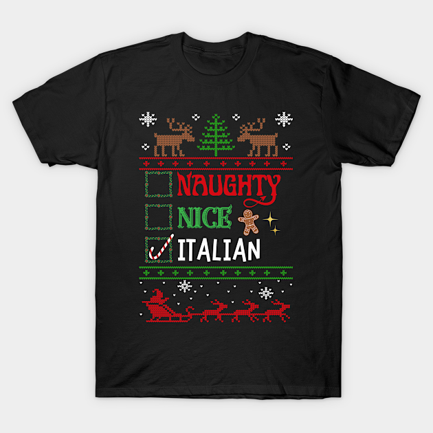 Naughty Nice Italian Christmas Italy Heritage Naughty Nice Italian
